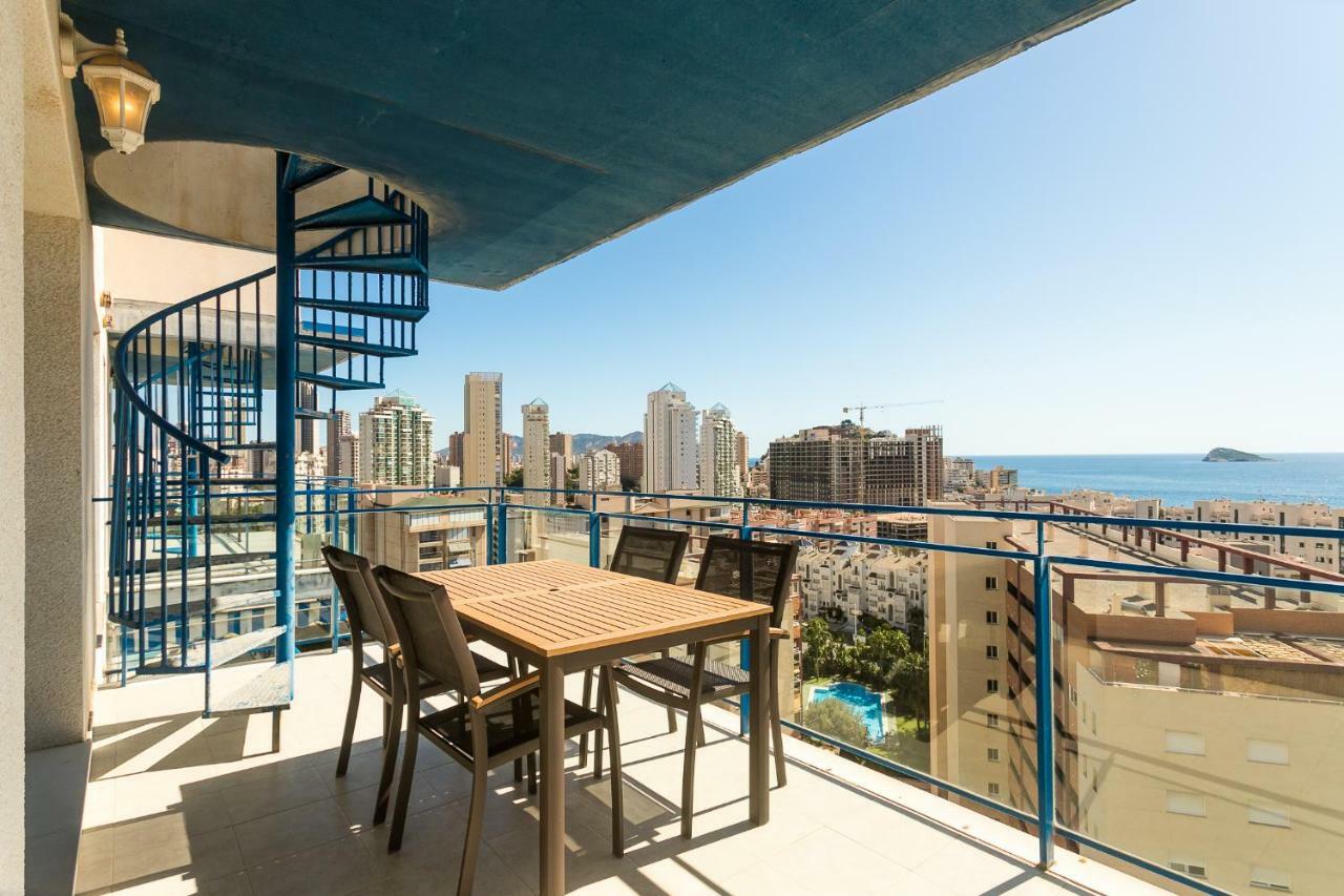 Penthous With Panoramic Views Apartment Villajoyosa Bagian luar foto